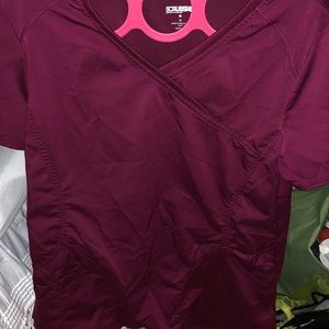 Burgundy SCRUBS SIZE MEDIUM